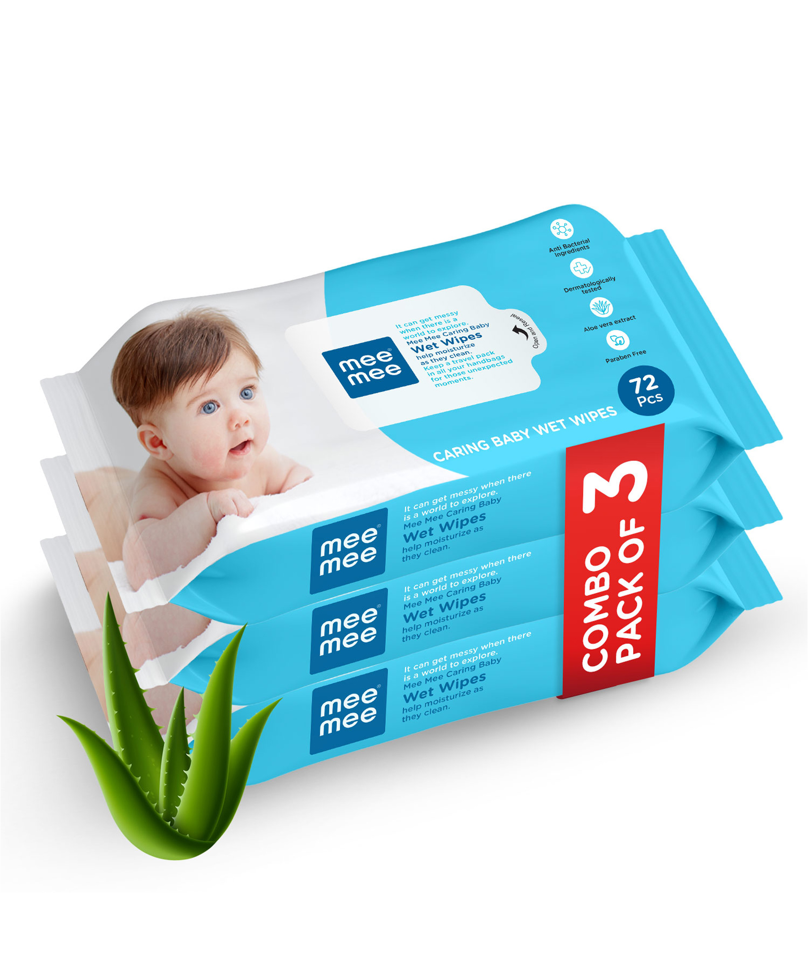 Baby wipes Pack of 5