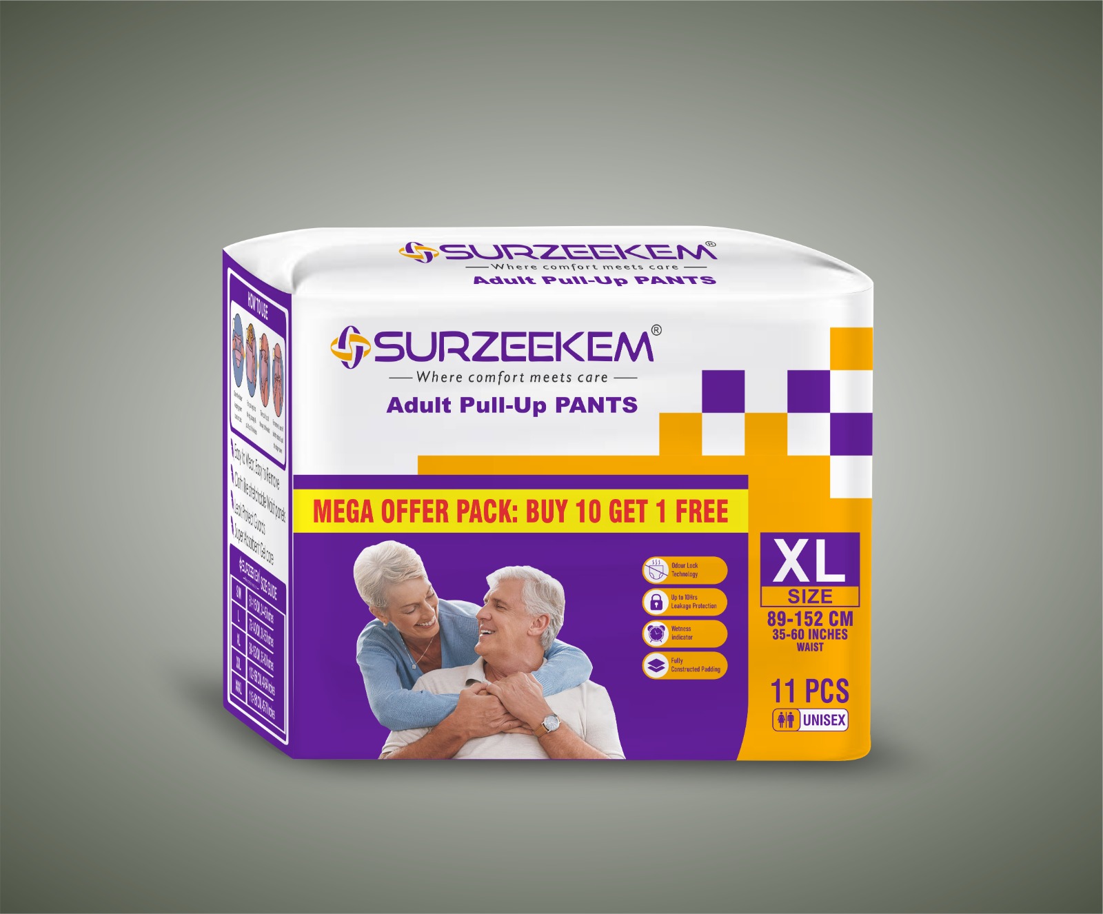 Adult Pull-ups/Pant Style XL size