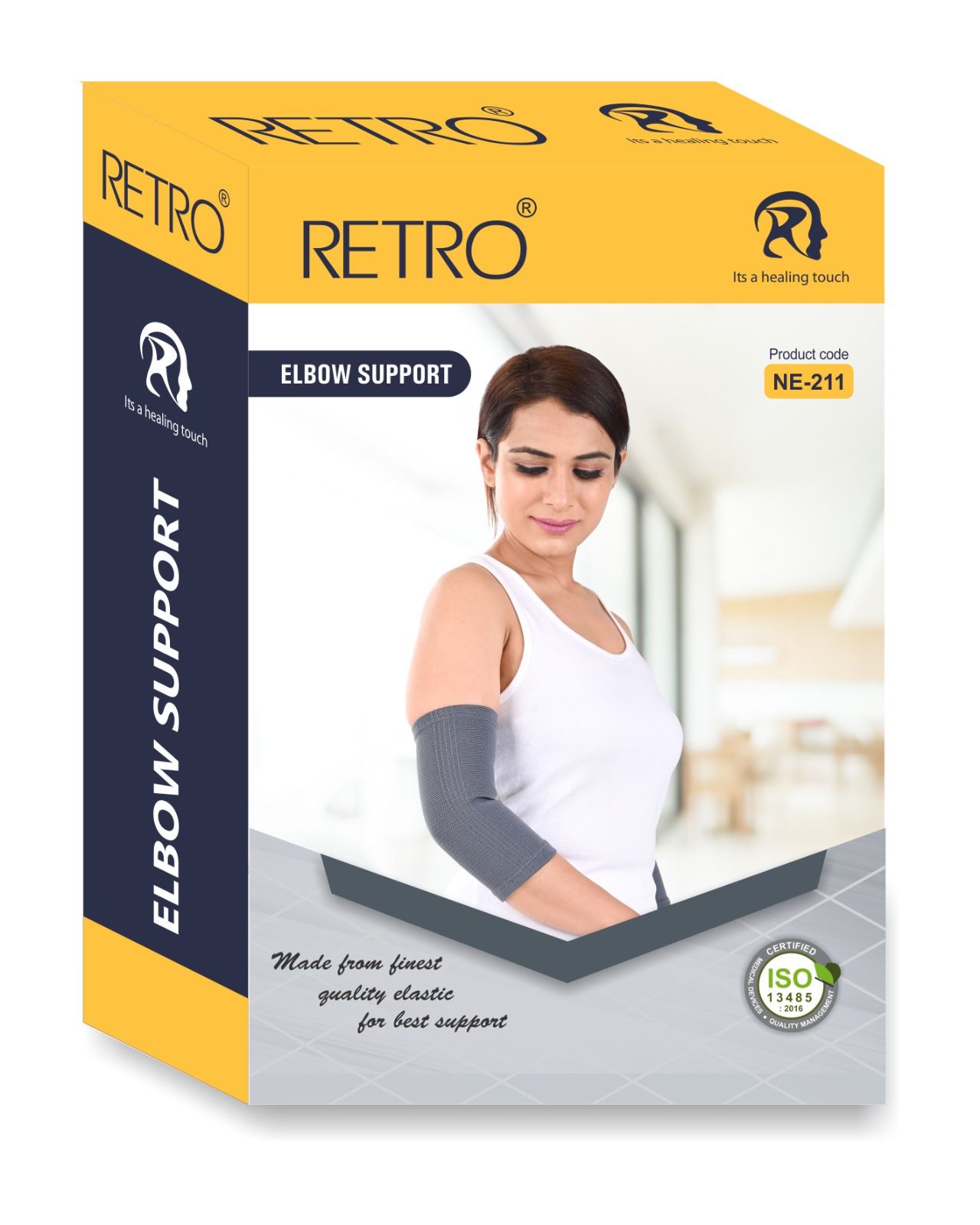 Elbow Support, Pain Relief Belt for Elbow Joint Pain, Sport Injuries, Tennis Elbow, Joint Sprain for Men & Women for Gym, Sleeves for Cricket, Volleyball